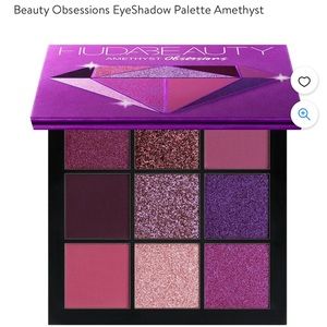 Huda Beauty Amethyst Obsessions eyeshadow palette.
